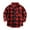 Red, variant on Zanarzt Baby Boy Clothes Long Sleeve Print Shirts Kids' Plaid Shirt Unisex Checkered Long Sleeve Shirt Jacket for Boys Girls Red,4-5 Years