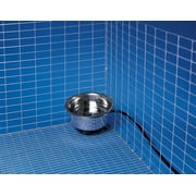 Allied Precision 90 1 qt Stainless Steel Heated Pet Bowl with Hutch Mount