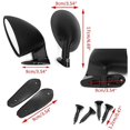 thumbnail image 2 of Car Modification Retro Rearview Mirror F1 Blue Door Wing Side Mirror, 2 of 5