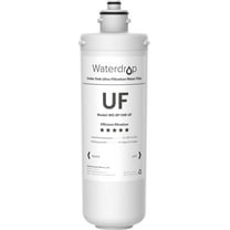 Waterdrop RF10W-UF 0.01 Micron Water Filter, NSF/ANSI 42 Certified, 8K Gallons High Capacity, Replacement for Waterdrop Under Sink Water Filtration System, White
