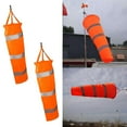 thumbnail image 1 of 2x mangas de viento de aeropuerto para decoración exterior - radiación , impermeable, resistente a la luz, resistente al desgarro - 60 cm / 80 cm /, 1 of 8