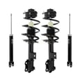 thumbnail image 1 of Transit Auto Front Rear Complete Suspension Shocks Strut and Coil Spring Mount Assemblies Kit for Car Kia Optima Hyundai Sonata - Left Right Side (Driver Passenger) K78M-100257, 1 of 2