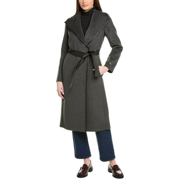 Tahari womens Double Face Wool-Blend Coat, XL