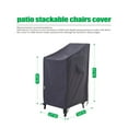 thumbnail image 2 of F&J Outdoors Premium Waterproof Outdoor Patio Chair Cover - 27"W x 34"D x 41"H, 2 of 7