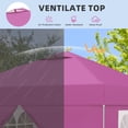 thumbnail image 5 of Ainfox 10x10 Pop up Canopy Tent with Sidewalls and Weighted Sandbags,Instant Outdoor Shade Gazebo,Pink, 5 of 8