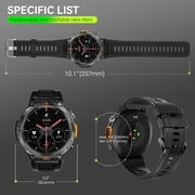 EIGIIS Smartwatch for Men, KE3, Black