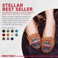 thumbnail image 5 of Minnetonka Womens Kilty Moccasin Brown Arizona Size 8.5, 5 of 6