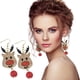 thumbnail image 4 of Pendientes para mujer, regalos para mujer, pendientes colgantes con gancho navideño, joyería para fiesta navideña, pendientes de moda., 4 of 4