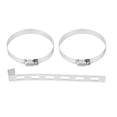 thumbnail image 4 of Aramox 76 mm 3 pulgadas Universal aleación de aluminio y fibra Kit de tubo de manguera de inducción de filtro de manguera de entrada de aire frío para automóvil ANGGREK Otros, 4 of 8