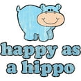 thumbnail image 2 of CafePress - Happy As A Hippo Mug - 11 oz Ceramic Mug - Novelty Coffee Tea Cup, 2 of 3