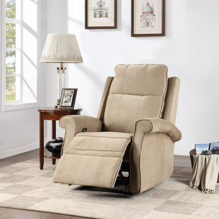 Dropship JST Recliner Chair For Living Room, Adjustable Modern Reclining  Chair, Recliner Sofa With Lumbar Support, Classic And Traditional Recliner  Chair With Comfortable Arms And Back Sofa (Linen Brown) to Sell Online