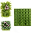thumbnail image 1 of Fufafayo Vertical Garden Wall Planter, 36 Pocket Hanging Plants Bag, Living Wall Planter for Indoor, Herb Garden Wall Pocket, Strawberry Planter for Balcony, Green Wall Planting Bag, 1 of 7