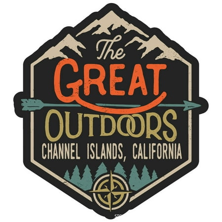 

Channel Islands California The Great Outdoors Design 2-Inch Fridge Magnet