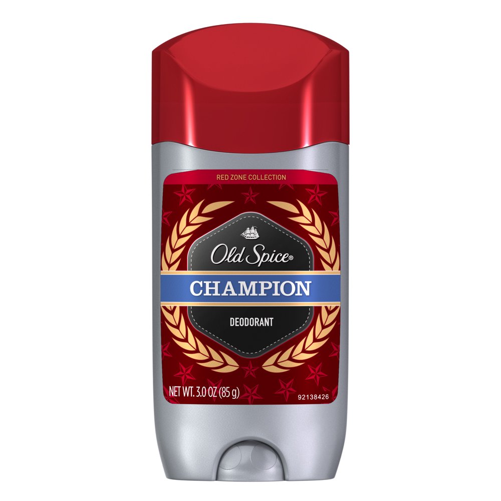 Old Spice Red Zone Champion Scent Deodorant for Men, 3.0 oz Walmart
