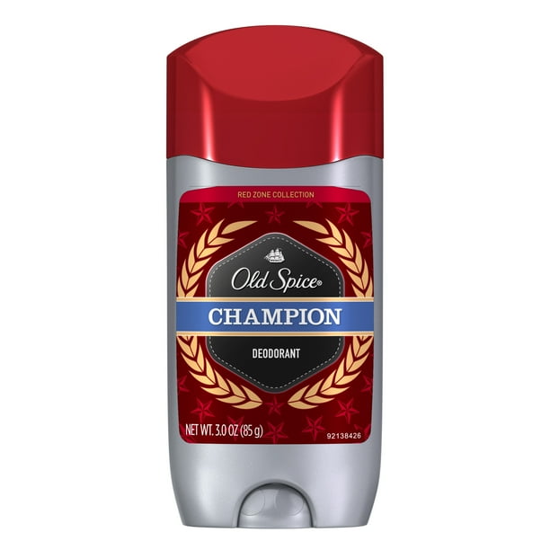 Old Spice Red Zone Champion Scent Deodorant for Men, 3.0 oz
