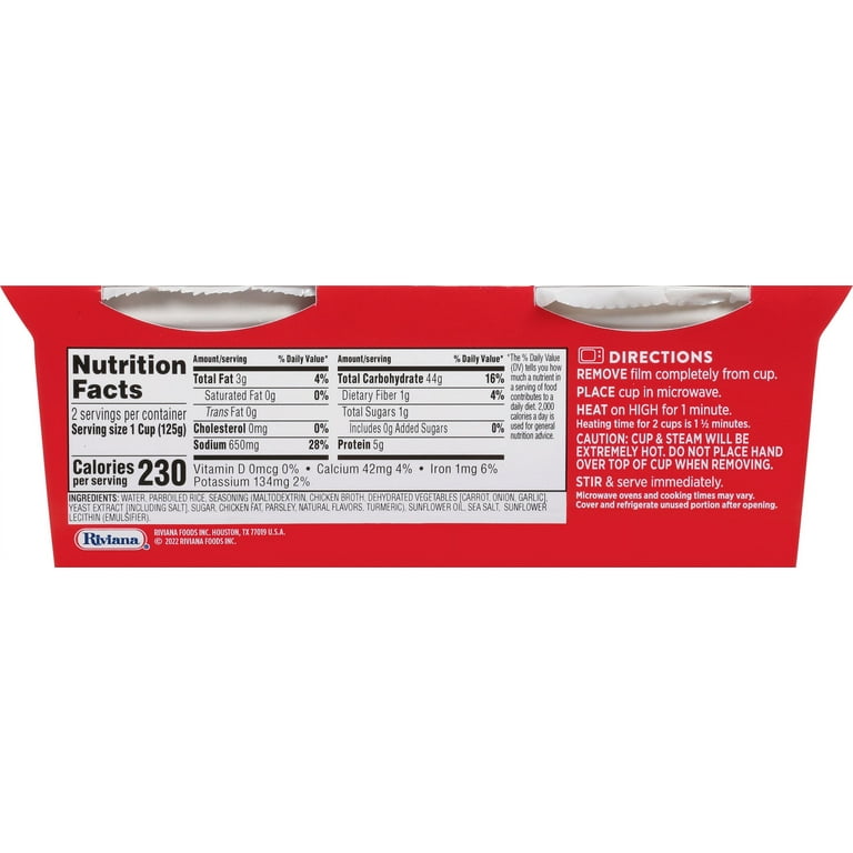 Minute Ready to Serve Chicken Flavored Rice Gluten Free 8.8 oz 2 Cups
