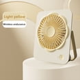 thumbnail image 2 of Ventilador Portátil de Escritorio, Recargable por USB, Ultrafino, Plegable, con Inclinación de 180°, Silencioso, para Oficina, Color Gris., 2 of 5