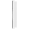thumbnail image 3 of 12"W x 6"H x 3"ID x 4"C x 1"P Rectangle Architectural Grade PVC Contemporary Ceiling Medallion, 3 of 11