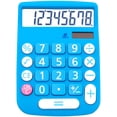 thumbnail image 1 of Calculadora de estilo hogareño y de oficina - Pantalla LCD de 8 dígitos - Adecuada para uso en escritorio y en movimiento. (Azul), 1 of 4