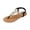 Black, variant on Willtoo Womens Rhinestone Sandals Beach Shoes Comfort Walking with Non Slip on Casual Summer Beach Shoes Dress Ankle Elastic Jeweled Bohemian Flats