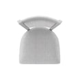 thumbnail image 3 of 870 Hadleigh 25" Swivel Counter Stool with Anodized Nickel Finish and Graph Alpine Seat and Back, 3 of 5