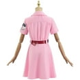 thumbnail image 4 of Movie A League of Their Own Dress Dottie Pink Dress Women's Baseball Dress Uniform Set Halloween Outfit, 4 of 7