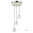 thumbnail image 2 of Lampara Colgante Areca 3 Luces Iluminación Luz Vic Innovador, 2 of 2