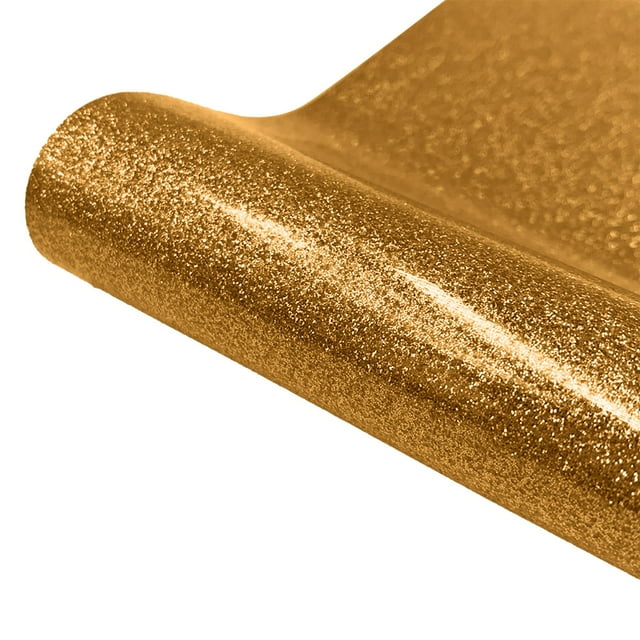 Gold HTV Heat Transfer VinylRoll PU On For Easy To Cut & HTV Heat Transfer For T Shirts Stencil Stick Roller Teejayx6 Roll Rainbow Ink Pad Metallic Silk Screen Pressing Set Puff Heat Transfer Polish