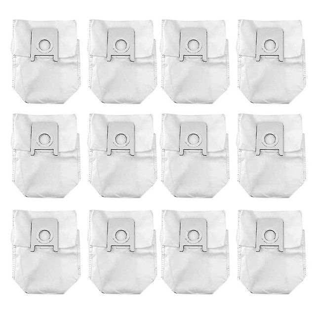 12 piezas para aspiradora robot Eve Plus, bolsa para el polvo, bolsa de almacenamiento de basura, accesorios de repuesto