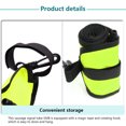 thumbnail image 2 of Baohd Surface Marker Buoy Scuba Diving with Rotatable Hook SMB Inflatable Nozzle Underwater Diver Below Floating Accessory for Divers Fluorescent Yellow, 2 of 6