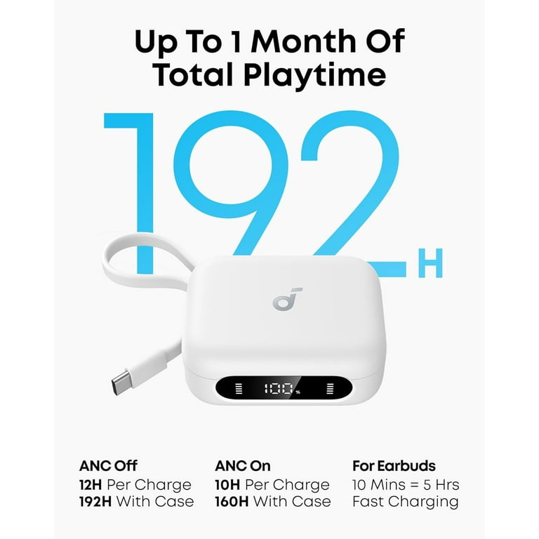 新品 Anker Soundcore P41i ホワイト Soundcore by Anker P41i Bluetooth Wireless In Ear Earbuds with