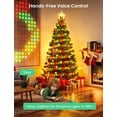 thumbnail image 6 of SUNLINKCO 65.6Ft Smart Christmas Tree Fairy Lights 200 LED, RGBIC Color Changing Holiday String Lights, APP Remote Control 84 Scenes, Music Mode, Work with Alexa & Google Home, Indoor Halloween Decor, 6 of 8