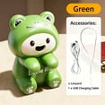 thumbnail image 5 of Voglyf Cooling Clip‑On Mini Fan for Cup & Bowl, Cute Animal Fans Coffee Chiller, Portable Small Clip‑on Cooling Fan for Coffee Mugs Bowls, Desktop Household Daily Use Drink (Green Frog), 5 of 5