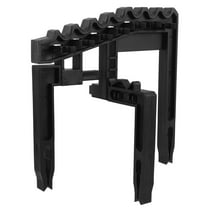 Hemoton Golf Club Bag Stand Plastic Protection Holder Lightweight and Portable Golf Bag Organizer Rack Supplies for Golf Accessories