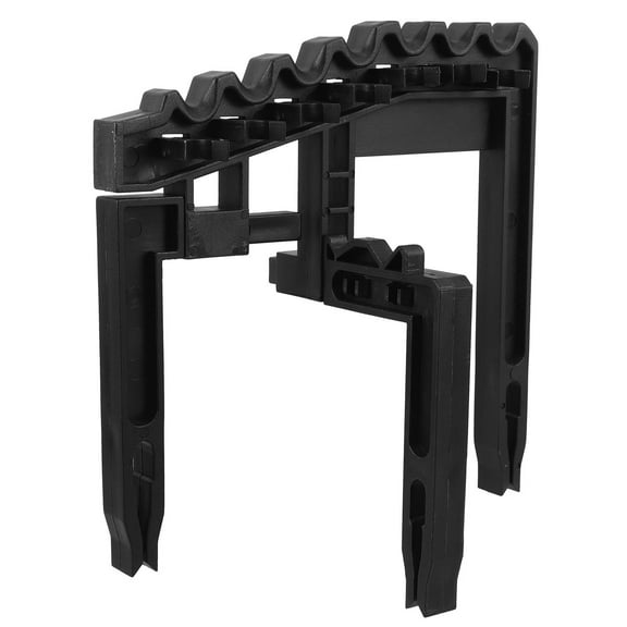 Hemoton Golf Club Bag Stand Plastic Protection Holder Lightweight and Portable Golf Bag Organizer Rack Supplies for Golf Accessories