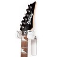 thumbnail image 2 of D&A HEADLOCK Active Wall Guitar Hanger - Chrome/White, 2 of 7
