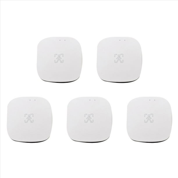 5X Sensor de Presencia Tuya ZigBee MmWave con Luminancia Detección de Radar de Microondas PIR Sensor de Movimiento Montaje en Pared