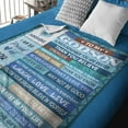 thumbnail image 4 of LHSHID Godson Gifts from Godmother/Godfather Birthday Gifts for Godson Blanket Christian Gifts for Godson from Godparents to My Godson Gift Ideas for Graduation 60"x80", 4 of 7