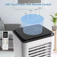 thumbnail image 5 of WhizMax 8000Btus Portable Air Conditioner Rapid Cooling With Cool/Dehumidifier/Fan/Timer, 5 of 6