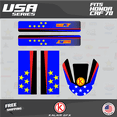 thumbnail image 3 of Kalair GFX Graphics Kit for Honda CRF70 (2004-2023) Usa Series, 3 of 5