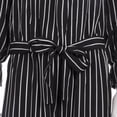 thumbnail image 2 of Caoirhny Mother Daughter Stripe Printing Jumpsuit, Parent-child Long Sleeve Romper, Loose Off-shoulder Clothing, 2 of 8