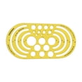 thumbnail image 1 of Traceease Pochoir de Dessin Géométrique Cercle Nœud Gabarit, Gabarit de Conception Règle de Mesure, 1 of 6