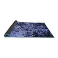 thumbnail image 2 of Ahgly Company Indoor Round Oriental Blue Industrial Area Rugs, 4' Round, 2 of 4