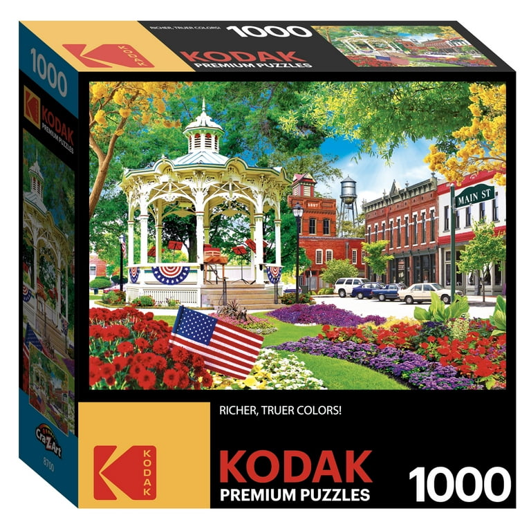 Cra-Z-Art Kodak 1000-Piece Main Street USA Adult Jigsaw Puzzle