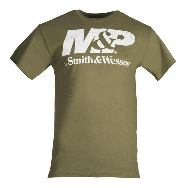 Smith & Wesson S&W M&P Distressed Logo, Firearms, Gun, Shooting T