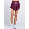 thumbnail image 6 of Lucky in Love womens  All That Shimmers Mini Skirt, m, Purple, 6 of 9