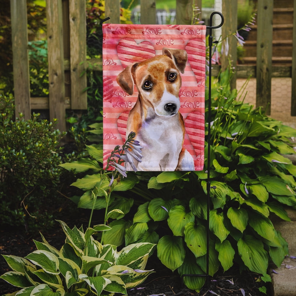 Jack Russell Terrier #2 Love Garden Flag