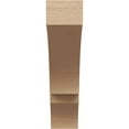 thumbnail image 2 of Ekena Millwork 3"W x 12"D x 12"H Balboa Rough Cedar Woodgrain TimberThane Knee Brace, Primed, 2 of 6