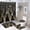 style-732, variant on Shower Curtain Sets 4 Piece Black Cats with Golden Stars Non-Slip Rugs And Toilet Mat Lid Rug Accessories Halloween Fall Decor Bathroom Decor Sets for Bathtub Decor 72inch X 72inch