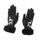 thumbnail image 2 of 1 par de guantes de golf DYNWAVEMX guantes de felpa de invierno suaves para mujer Negro, 2 of 8